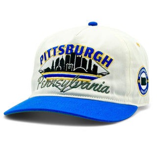 Pittsburgh Snapback - The Fitzgerald - Shells Vintage Hat Co.