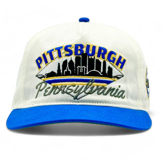 Pittsburgh Snapback - The Fitzgerald - Shells Vintage Hat Co.