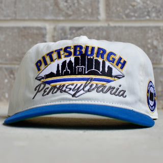 Pittsburgh Snapback - The Fitzgerald - Shells Vintage Hat Co.