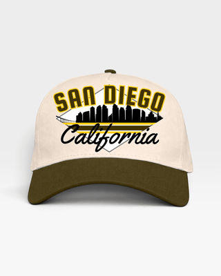 San Diego Snapback - The Machado - Shells Vintage Hat Co.