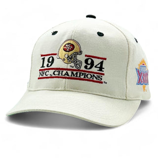 San Francisco 49ers 1994 NFC Champions Snapback - Shells Vintage Hat Co.