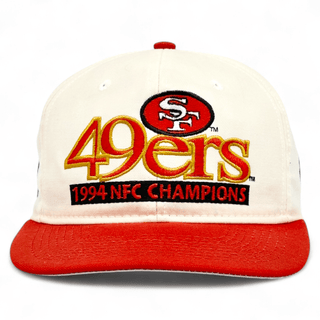San Francisco 49ers 1994 NFC Champions Snapback - Shells Vintage Hat Co.