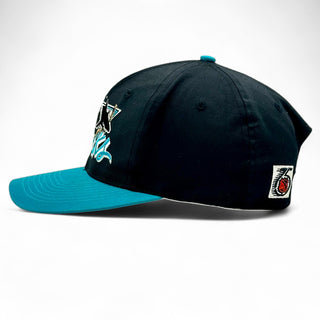 San Jose Sharks Snapback - Shells Vintage Hat Co.