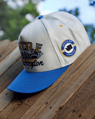 Seattle Snapback - The Ichiro - Shells Vintage Hat Co.