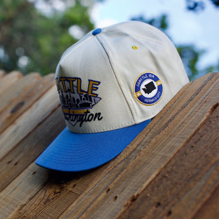 Seattle Snapback - The Ichiro - Shells Vintage Hat Co.