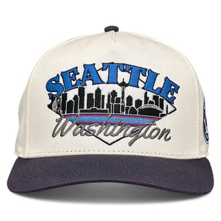 Seattle Snapback - The Kraken - Shells Vintage Hat Co.