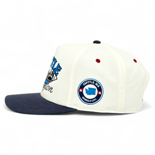 Seattle Snapback - The Kraken - Shells Vintage Hat Co.