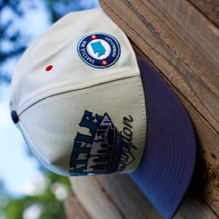 Seattle Snapback - The Kraken - Shells Vintage Hat Co.