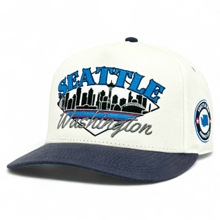 Seattle Snapback - The Kraken - Shells Vintage Hat Co.