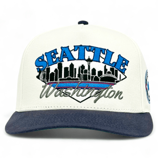 Seattle Snapback - The Kraken - Shells Vintage Hat Co.