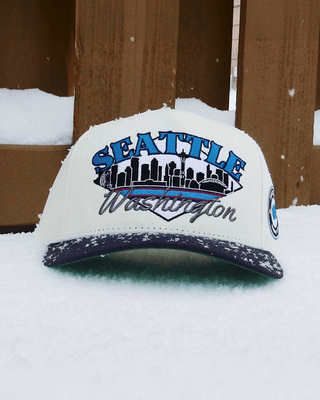 Seattle Snapback - The Kraken - Shells Vintage Hat Co.