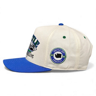 Seattle Snapback - The Largent - Shells Vintage Hat Co.