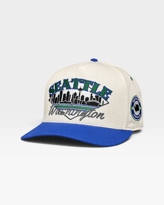 Seattle Snapback - The Largent - Shells Vintage Hat Co.
