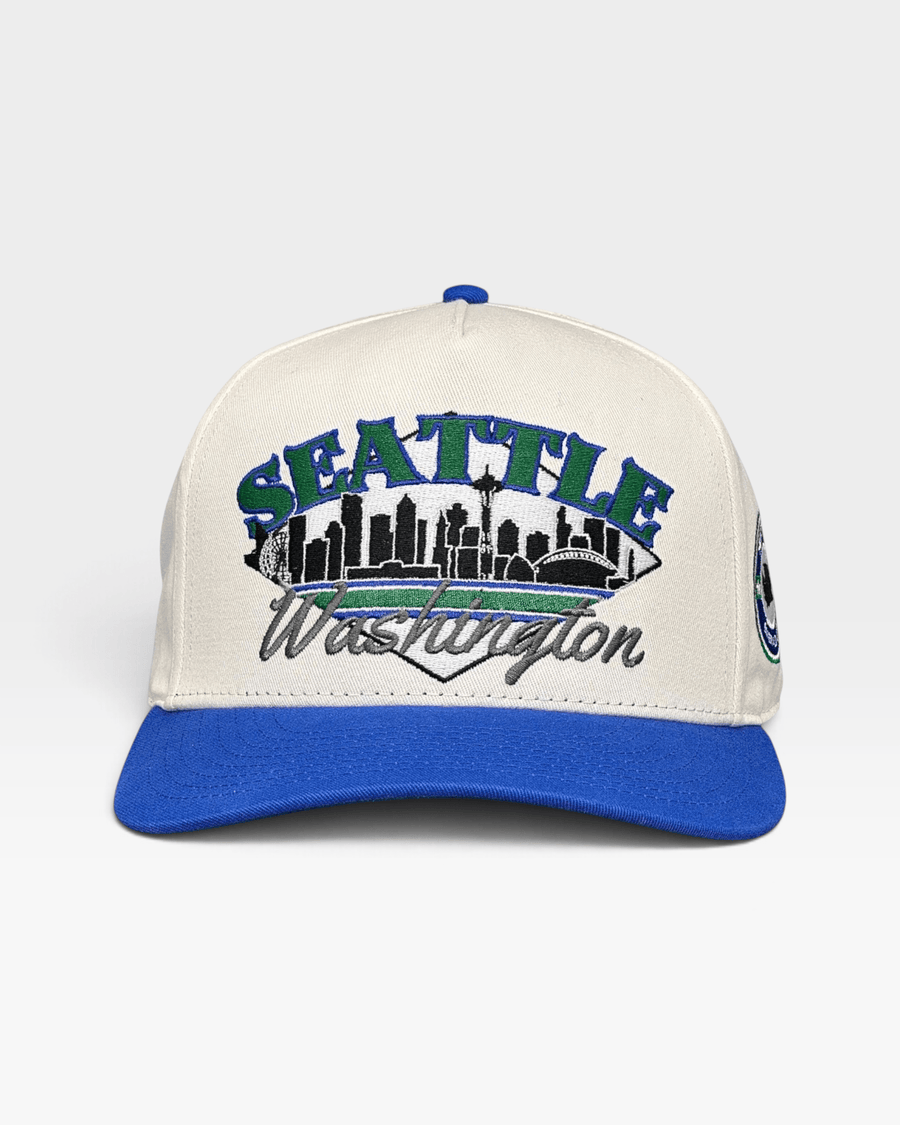 Seattle Snapback - The Largent - Shells Vintage Hat Co.