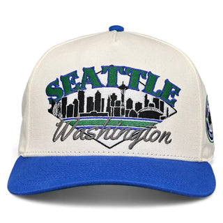 Seattle Snapback - The Largent - Shells Vintage Hat Co.