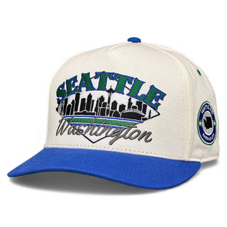 Seattle Snapback - The Largent - Shells Vintage Hat Co.