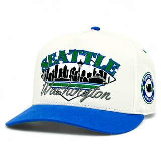 Seattle Snapback - The Largent - Shells Vintage Hat Co.