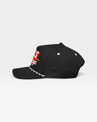 Shells Vintage Snapback - The Shell (Black) - Shells Vintage Hat Co.