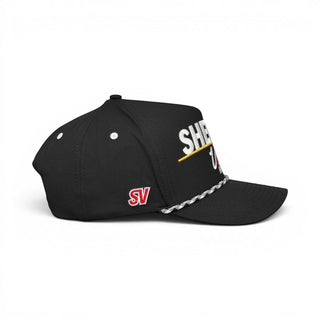 Shells Vintage Snapback - The Shell (Black) - Shells Vintage Hat Co.