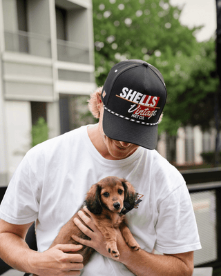 Shells Vintage Snapback - The Shell (Black) - Shells Vintage Hat Co.