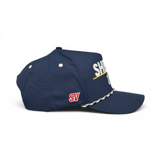 Shells Vintage Snapback - The Shell (Navy) - Shells Vintage Hat Co.
