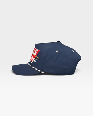 Shells Vintage Snapback - The Shell (Navy) - Shells Vintage Hat Co.