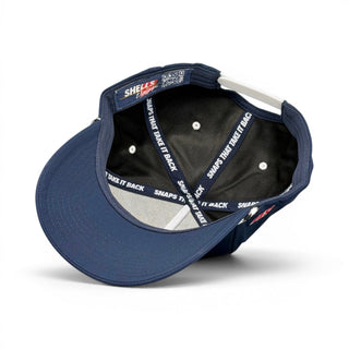 Shells Vintage Snapback - The Shell (Navy) - Shells Vintage Hat Co.