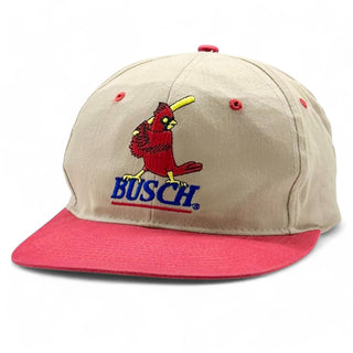 St. Louis Cardinals Busch Beer Snapback - Shells Vintage Hat Co.