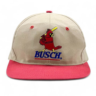 St. Louis Cardinals Busch Beer Snapback - Shells Vintage Hat Co.