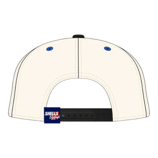 St. Louis Snapback - The Hull (Cream/Black) - Shells Vintage Hat Co.