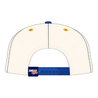 St. Louis Snapback - The Hull (Cream/Blue) - Shells Vintage Hat Co.