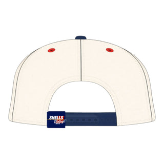 St. Louis Snapback - The Pujols (Cream/Navy) - Shells Vintage Hat Co.
