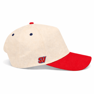 St. Louis Snapback - The Pujols (Cream/Red) - Shells Vintage Hat Co.
