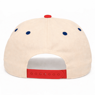 St. Louis Snapback - The Pujols (Cream/Red) - Shells Vintage Hat Co.