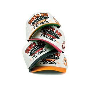 Tampa Bay Snapback - The Sapp (Cream/Black) - Shells Vintage Hat Co.