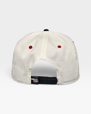 Tampa Bay Snapback - The Sapp (Cream/Black) - Shells Vintage Hat Co.