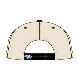 Tampa Bay Snapback - The Sapp (Cream/Black) - Shells Vintage Hat Co.