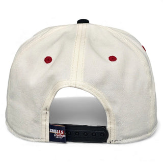 Tampa Bay Snapback - The Sapp (Cream/Black) - Shells Vintage Hat Co.