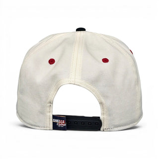 Tampa Bay Snapback - The Sapp (Cream/Black) - Shells Vintage Hat Co.
