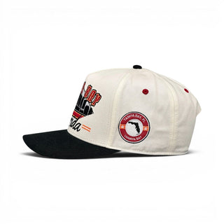 Tampa Bay Snapback - The Sapp (Cream/Black) - Shells Vintage Hat Co.