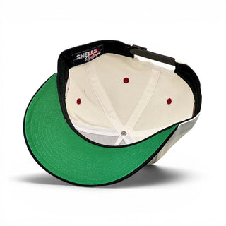 Tampa Bay Snapback - The Sapp (Cream/Black) - Shells Vintage Hat Co.