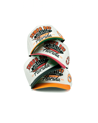 Tampa Bay Snapback - The Sapp (Cream/Black) - Shells Vintage Hat Co.