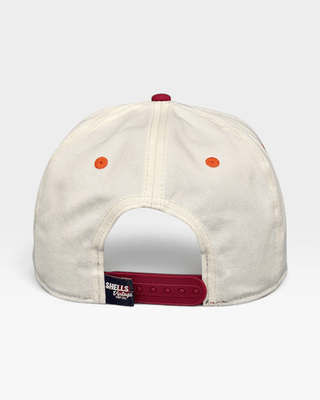 Tampa Bay Snapback - The Sapp (Cream/Red) - Shells Vintage Hat Co.