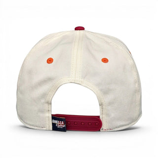 Tampa Bay Snapback - The Sapp (Cream/Red) - Shells Vintage Hat Co.