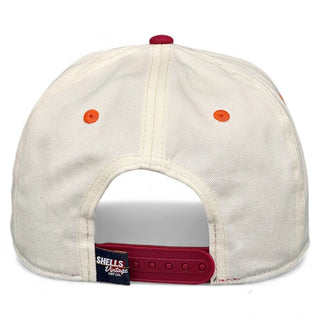 Tampa Bay Snapback - The Sapp (Cream/Red) - Shells Vintage Hat Co.