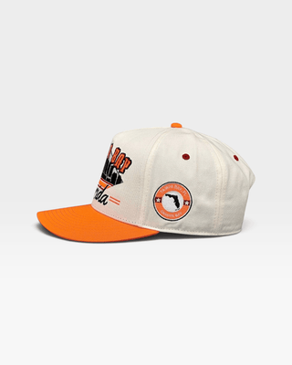 Tampa Bay Snapback - The Sapp (Creamsicle) - Shells Vintage Hat Co.