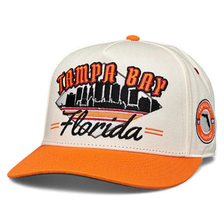 Tampa Bay Snapback - The Sapp (Creamsicle) - Shells Vintage Hat Co.
