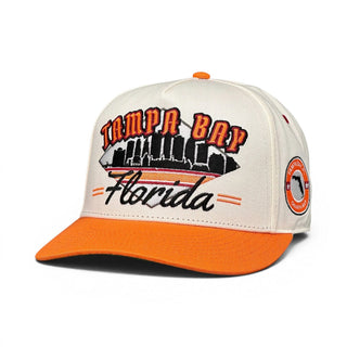 Tampa Bay Snapback - The Sapp (Creamsicle) - Shells Vintage Hat Co.