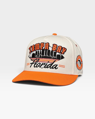 Tampa Bay Snapback - The Sapp (Creamsicle) - Shells Vintage Hat Co.