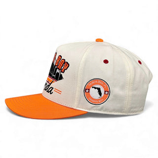 Tampa Bay Snapback - The Sapp (Creamsicle) - Shells Vintage Hat Co.